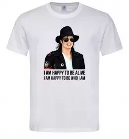 Чоловіча футболка Майкл Джексон Чорний фото