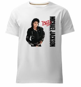 Мужская премиум футболка Майкл Джексон Bad