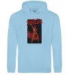 Женская толстовка (худи) Michael Jackson Thriller Голубой фото