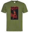 Чоловіча футболка Michael Jackson Thriller Оливковий фото