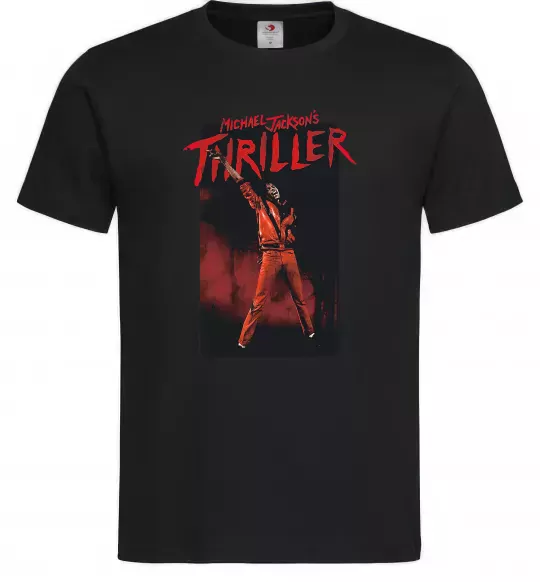 Чоловіча футболка Michael Jackson Thriller Чорний фото