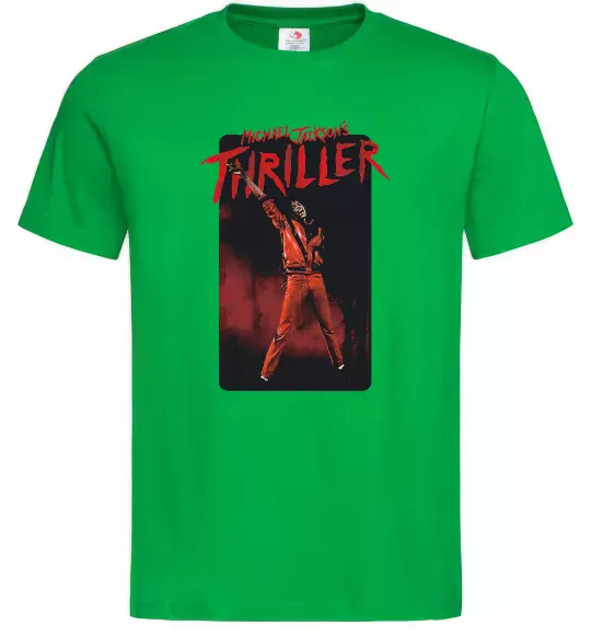 Чоловіча футболка Michael Jackson Thriller Зелений фото
