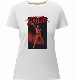 Женская премиум футболка Michael Jackson Thriller