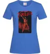 Жіноча футболка Michael Jackson Thriller Яскраво-синій фото