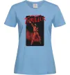 Жіноча футболка Michael Jackson Thriller Блакитний фото