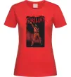 Жіноча футболка Michael Jackson Thriller Червоний фото