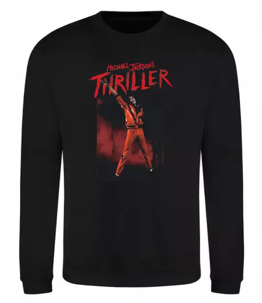 Свитшот Michael Jackson Thriller Черный фото
