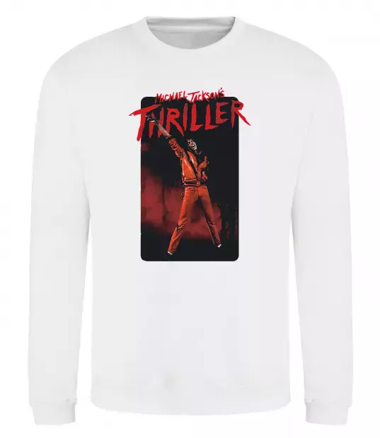 Свитшот Michael Jackson Thriller Белый фото