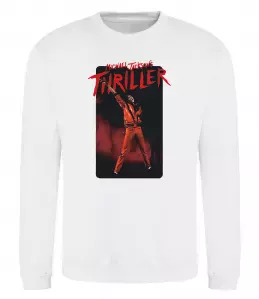 Свитшот Michael Jackson Thriller Белый фото