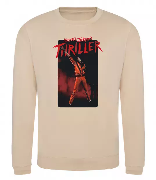 Свитшот Michael Jackson Thriller Песочный фото