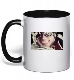 Чашка з кольоровою ручкою