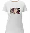 Женская премиум футболка Майкл Джексон Белый фото