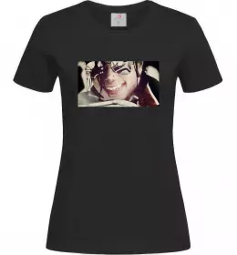 Женская футболка Майкл Джексон Черный фото