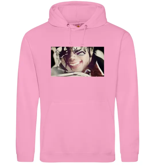 Чоловіча толстовка (худі) Майкл Джексон Рожевий фото