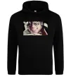 Мужская толстовка (худи) Майкл Джексон Черный фото
