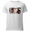 Мужская премиум футболка Майкл Джексон Белый фото