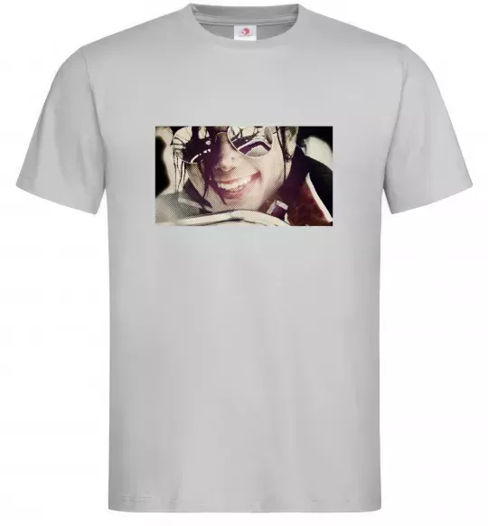 Чоловіча футболка Майкл Джексон Сірий фото