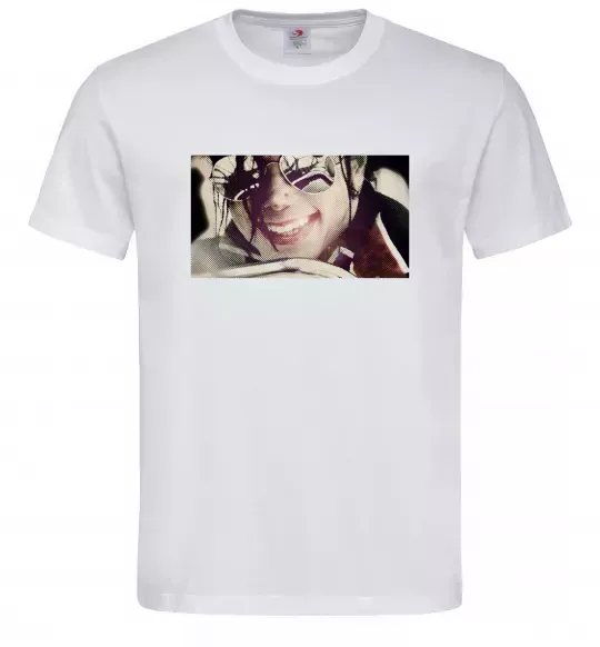 Чоловіча футболка Майкл Джексон Білий фото