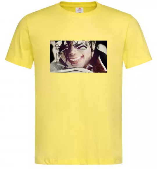 Чоловіча футболка Майкл Джексон Лимонний фото