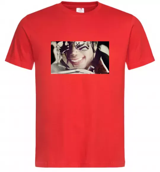 Чоловіча футболка Майкл Джексон Червоний фото