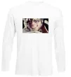 Лонгслів Майкл Джексон Білий фото