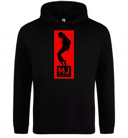 Женская толстовка (худи) MJ The musical Черный фото