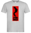 Чоловіча футболка MJ The musical Сірий фото