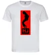 Чоловіча футболка MJ The musical Білий фото