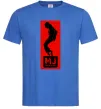 Чоловіча футболка MJ The musical Яскраво-синій фото