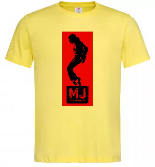 Чоловіча футболка MJ The musical Лимонний фото