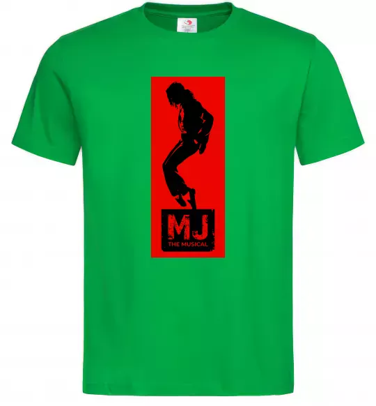 Чоловіча футболка MJ The musical Зелений фото