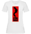 Жіноча футболка MJ The musical Білий фото