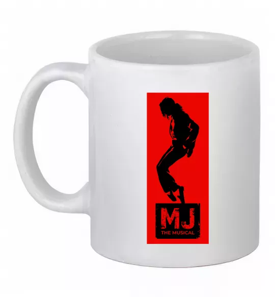 Чашка керамическая MJ The musical Белый фото