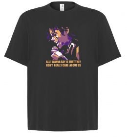 Футболка Оверсайз Don`t really care abous us