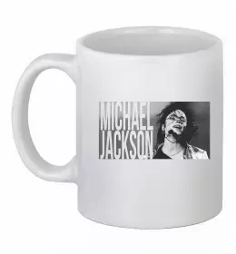 Чашка керамічна MICHAEL JACKSON HAT Білий фото