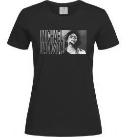 Жіноча футболка Michael Jackson з мікрофоном