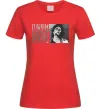 Женская футболка Michael Jackson з мікрофоном Красный Женская футболка Michael Jackson з мікрофоном Красный фото