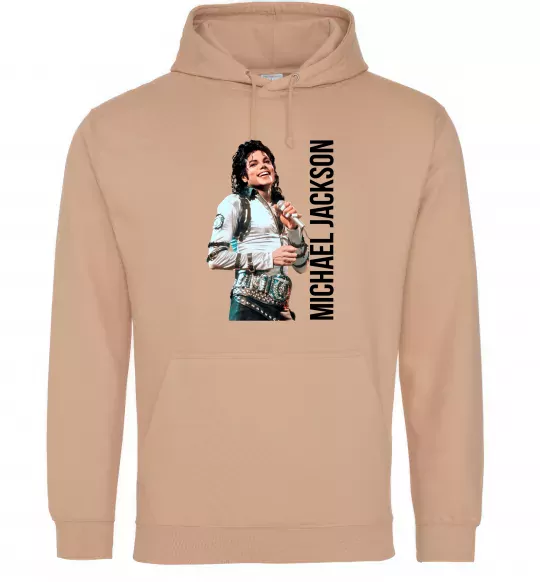 Чоловіча толстовка (худі) Майкл Джексон на сцені Пісочний фото