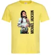 Чоловіча футболка Майкл Джексон на сцені Лимонний фото