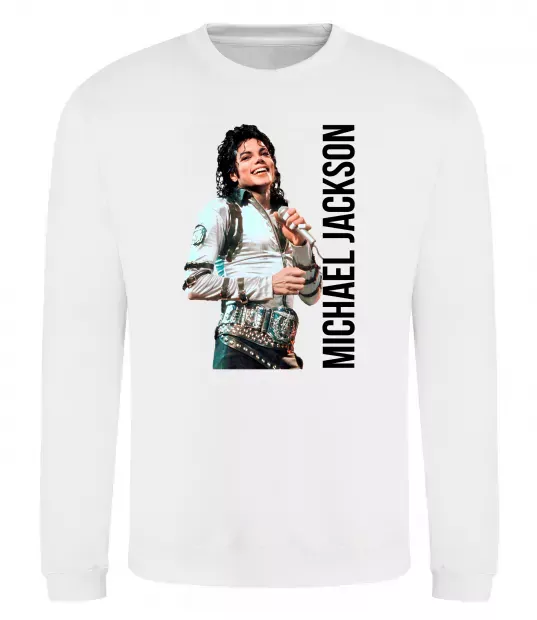 Світшот Майкл Джексон на сцені Білий фото