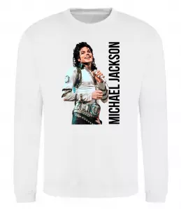 Свитшот Майкл Джексон на сцені Белый фото
