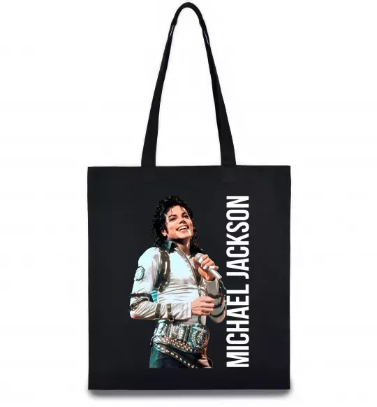 Эко-сумка Майкл Джексон на сцені Черный фото
