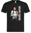 Чоловіча футболка Майкл Джексон на сцені Чорний фото