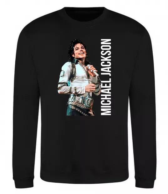 Світшот Майкл Джексон на сцені Чорний фото