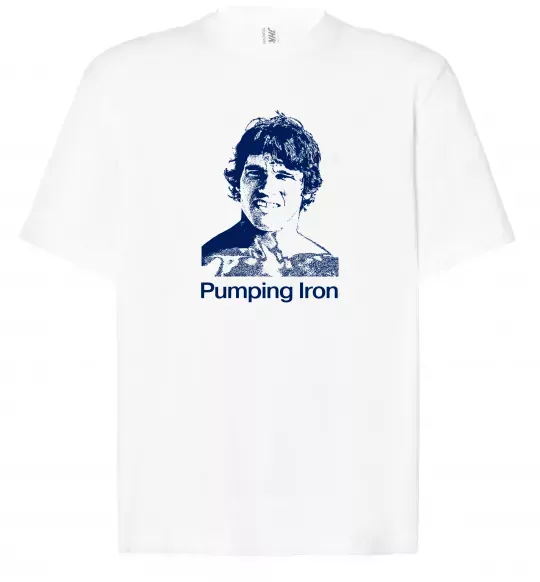 Футболка Оверсайз Pumping Iron Белый фото