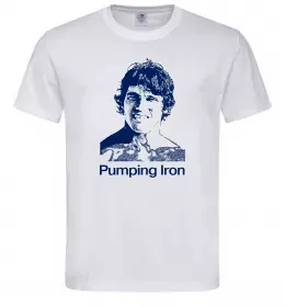 Мужская футболка Pumping Iron Белый фото