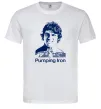 Мужская футболка Pumping Iron Белый фото
