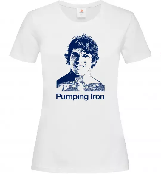 Женская футболка Pumping Iron Белый фото