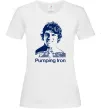 Женская футболка Pumping Iron Белый фото