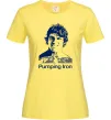 Женская футболка Pumping Iron Лимонный фото